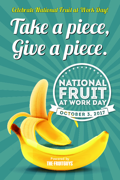 National Fruit at Work Day Fresh Fruit at Work FruitGuys