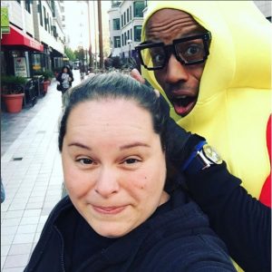 The FruitGuys Banana Costume selfie