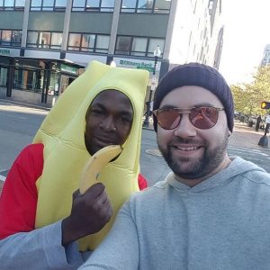 Selfie with The FruitGuys Banana Costume