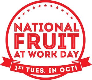 national fruit at work day 1st Tuesday in October